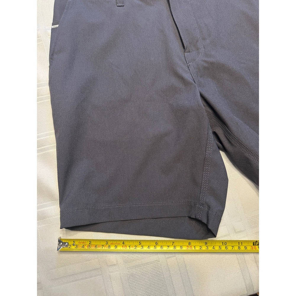 Infinity Shorts Mens 32 Gray Linearflex Performance Golf Active Stretch - Picture 2 of 8